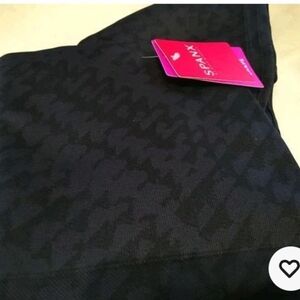 Spanx Navy Blue Print Leggings New Shapewear